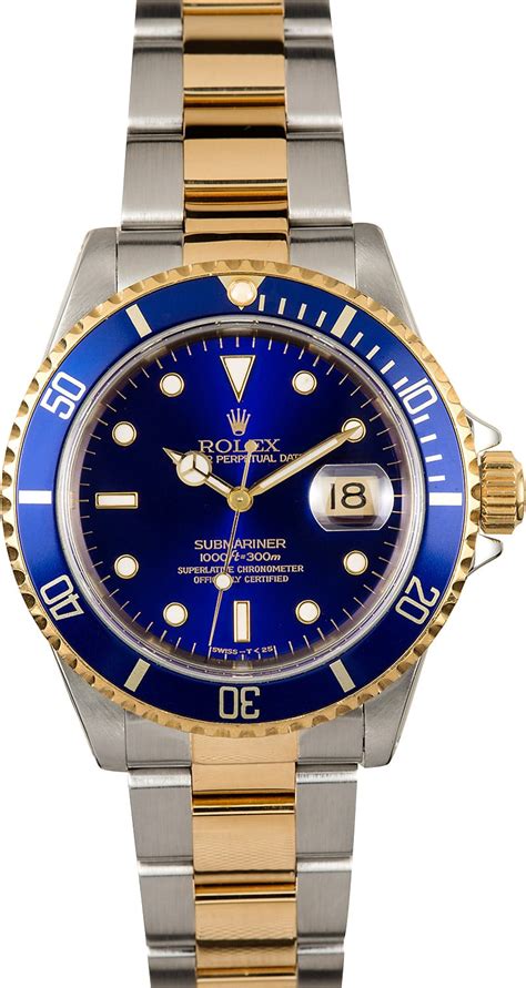 rolex submariner blue and gold|rolex submariner gold price.